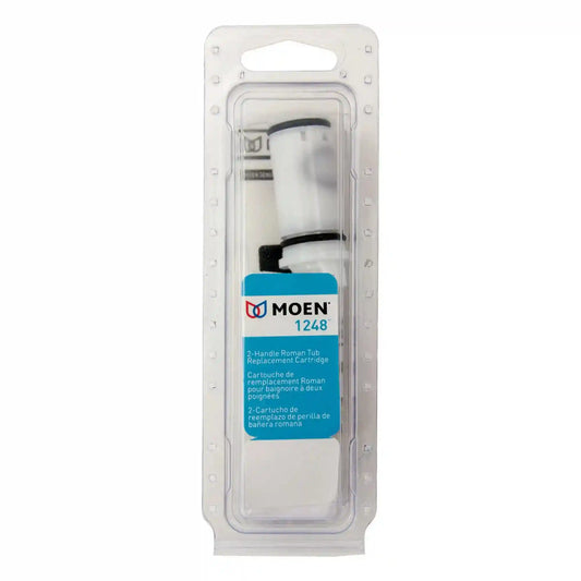 Moen 1248 Two-Handle Replacement Cartridge for High Flow Roman Tubs (Hot Or Cold and for 4999 Valve)