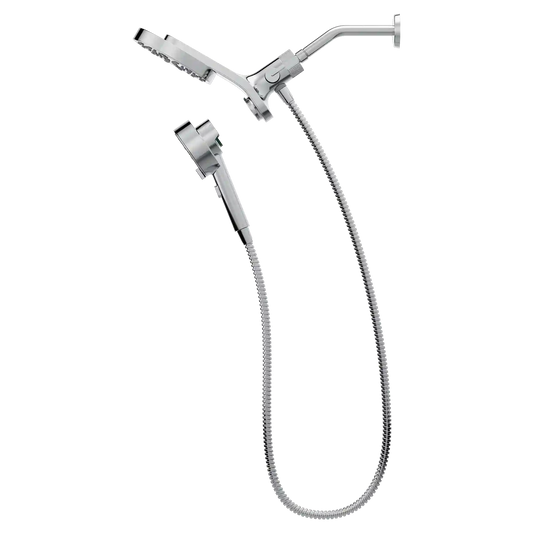 Magnetix Six-Function 6.7" Diameter Spray Head Standard with Handshower
