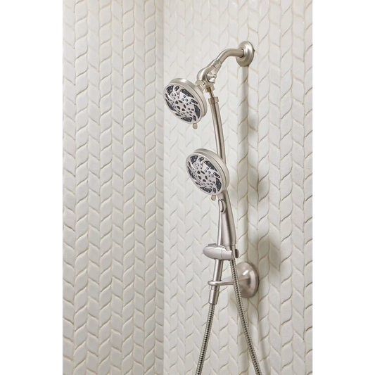 Renewal Five-Function 4 1/2" Diameter Standard Spray Head with Handheld Shower