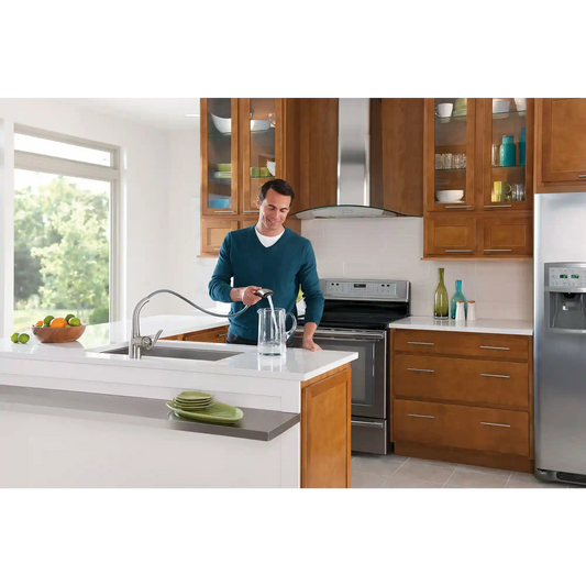 Arbor One-Handle High Arc Pullout Kitchen Faucet