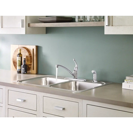 Chateau One-Handle Low Arc Kitchen Faucet