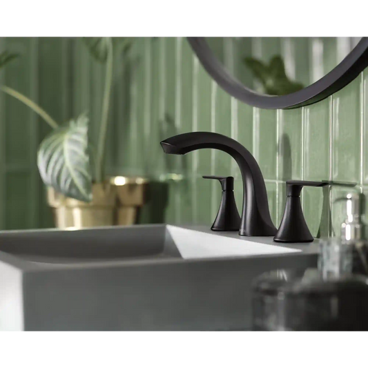 Findlay Two-Handle Widespread Bathroom Sink Faucet