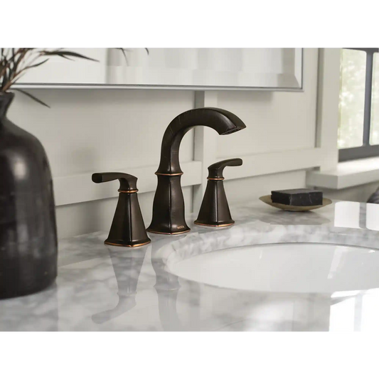 Finney Two-Handle High Arc Bathroom Faucet