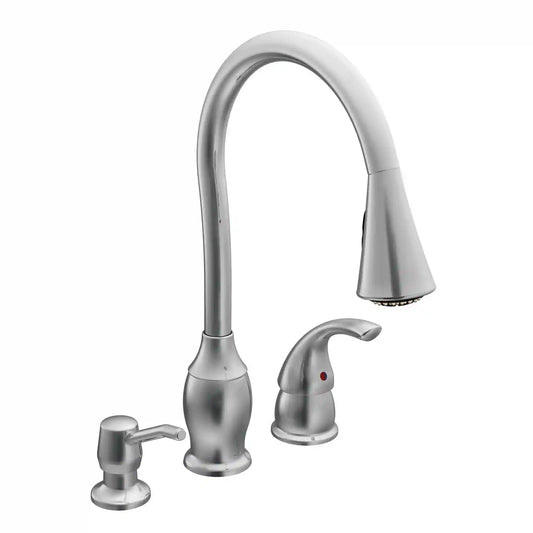 Trianna One-Handle High Arc Pulldown Kitchen Faucet