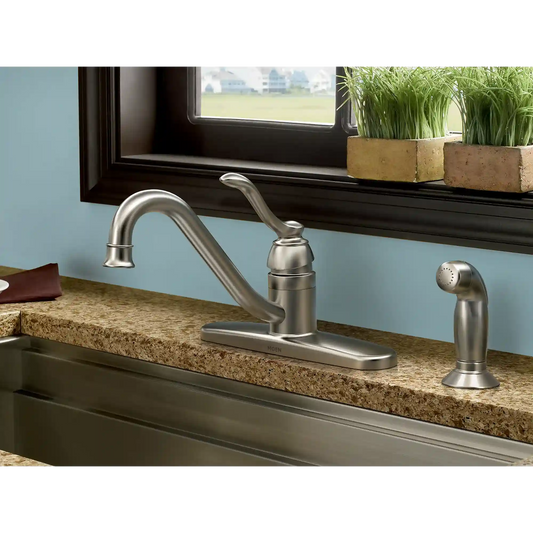 Banbury One-Handle Low Arc Kitchen Faucet