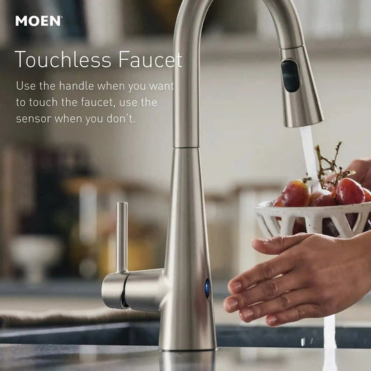Cadia One-Handle High Arc Pulldown Kitchen Faucet