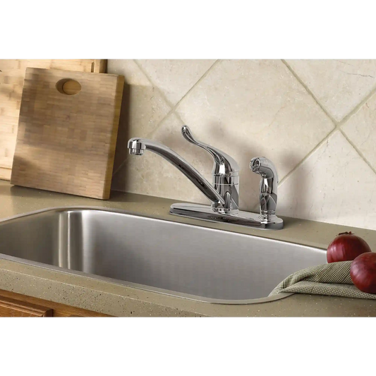 Adler One-Handle Low Arc Kitchen Faucet
