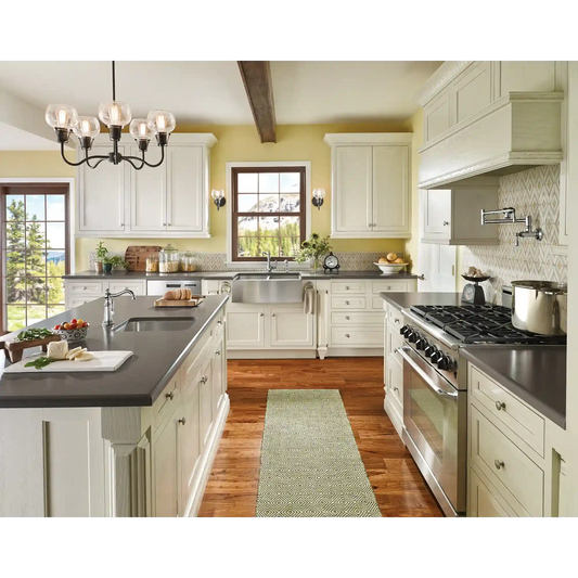 Traditional Two-Handle Pot Filler Kitchen Faucet