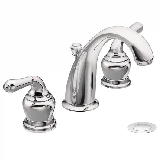 Monticello Two-Handle High Arc Widespread Bathroom Faucet