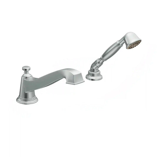 Rothbury Low Arc Roman Tub Faucet Includes Hand Shower