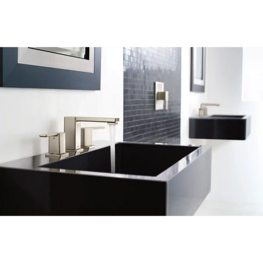 90 Degree Two-Handle High Arc Bathroom Faucet