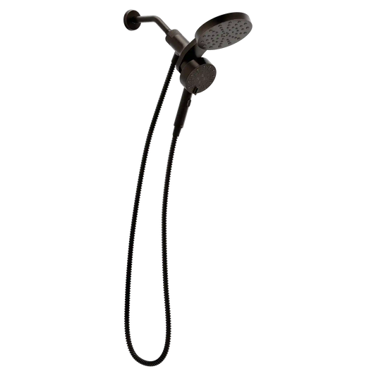 Magnetix Six-Function 6.7" Diameter Spray Head Standard with Handshower