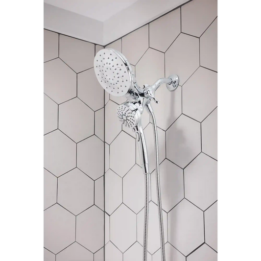 Engage Magnetix Chrome Six-Function Handshower and Rainshower Combo