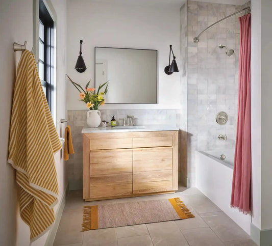 Aluma Brushed nickel cycling tub/shower