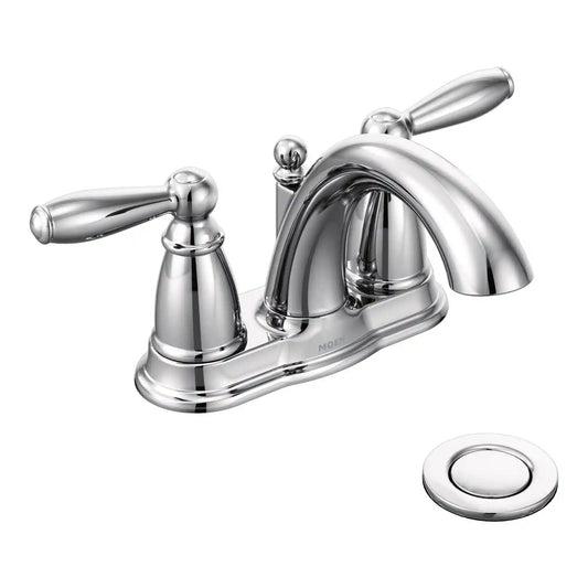 Brantford Two-Handle High Arc Bathroom Faucet