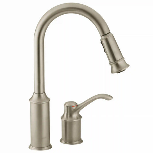 Aberdeen One-Handle High Arc Pulldown Kitchen Faucet