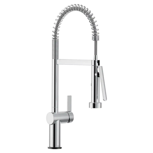 Cia One-Handle High Arc Pulldown Spring Kitchen Faucet