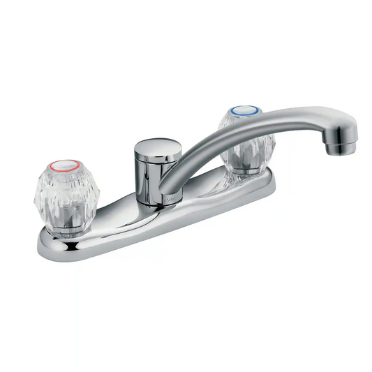 Chateau Two-Handle Low Arc Kitchen Faucet