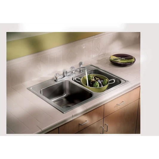 Chateau Two-Handle Low Arc Kitchen Faucet