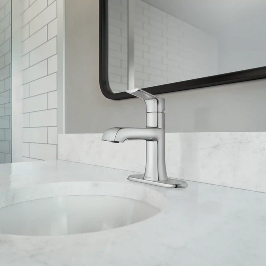 Liso One-Handle High Arc Bathroom Faucet