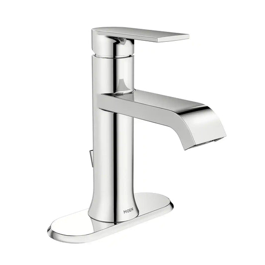 Genta Chrome one-handle bathroom faucet