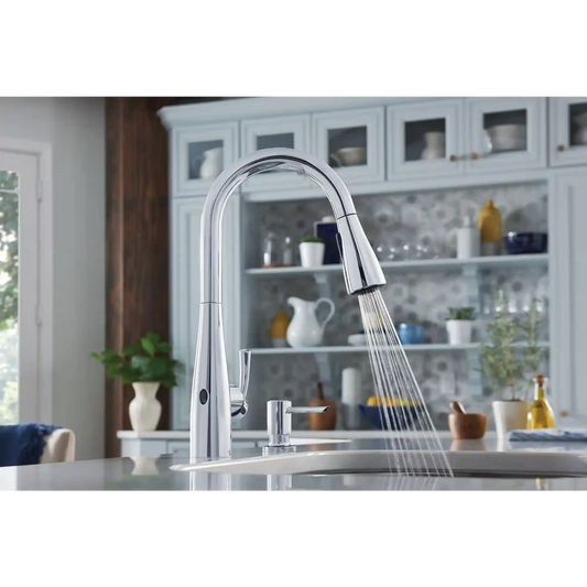 Essie MotionSense One-Handle High Arc Single Sensor Pulldown Kitchen Faucet