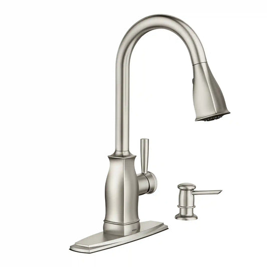 Hensley Mediterranean Bronze (MB) One-Handle High Arc Pulldown Kitchen Faucet