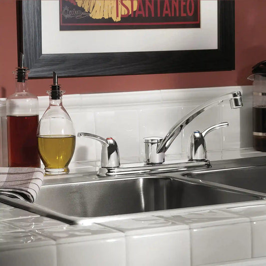 Adler Two-Handle Low Arc Kitchen Faucet