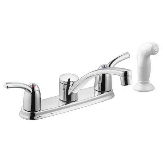 Adler Two-Handle Low Arc Kitchen Faucet