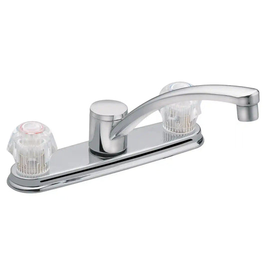 Adler Two-Handle Low Arc Kitchen Faucet
