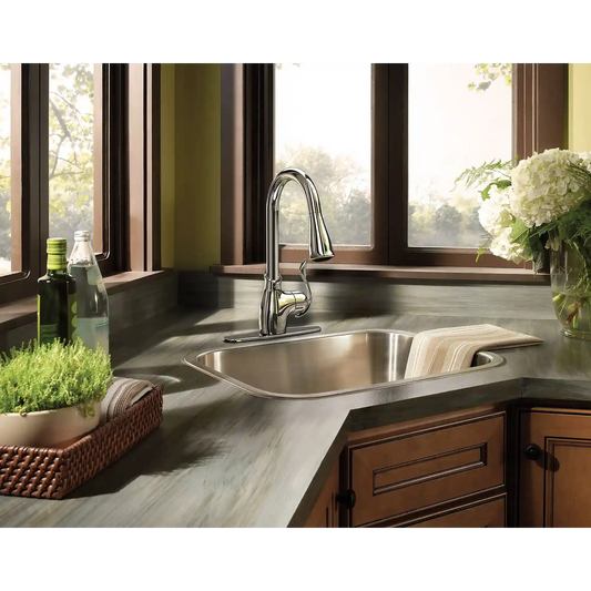 Boutique One-Handle High Arc Pulldown Kitchen Faucet
