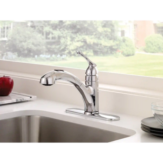 Banbury One-Handle Diverter Pullout Kitchen Faucet