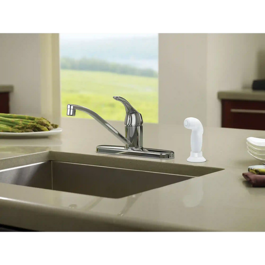 Adler One-Handle Low Arc Kitchen Faucet