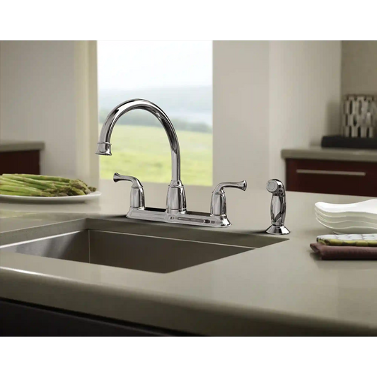 Banbury Two-Handle High Arc Kitchen Faucet