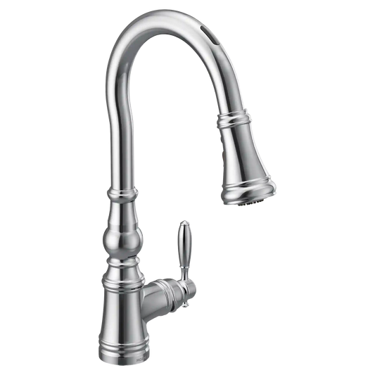 Weymouth Motion Control Smart Kitchen Faucet In - One Handle High Arc Pulldown