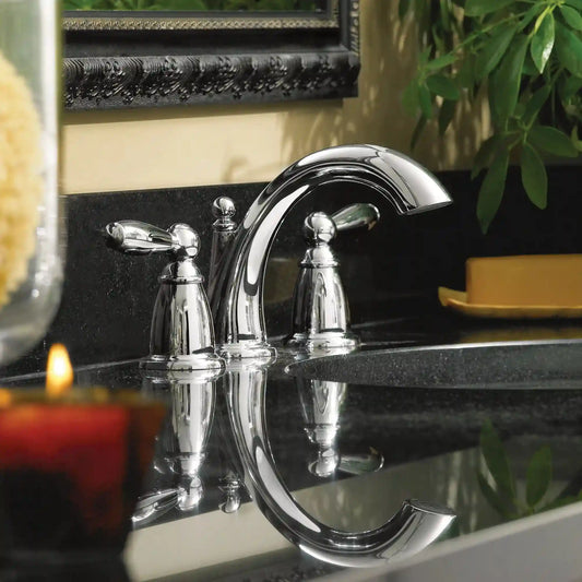 Brantford Two-Handle Low Arc Bathroom Faucet