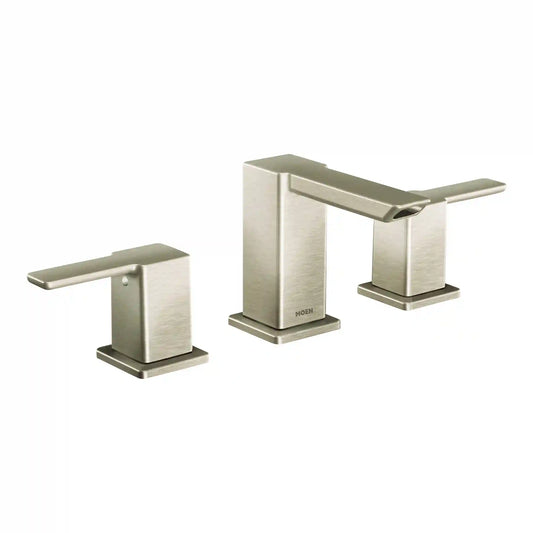 90 Degree Two-Handle Low Arc Bathroom Faucet