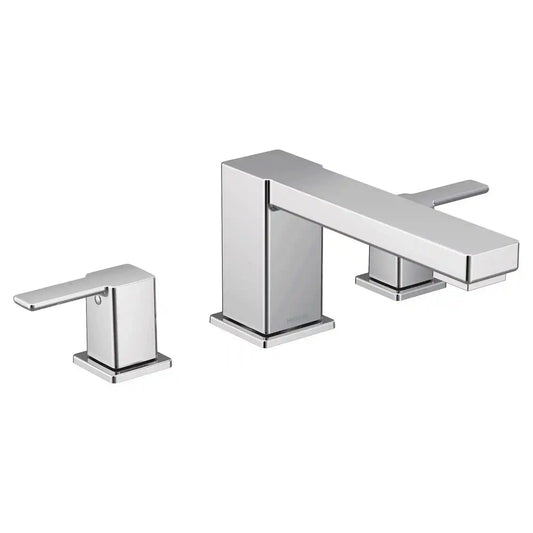 90 Degree Two-Handle High Arc Roman Tub Faucet