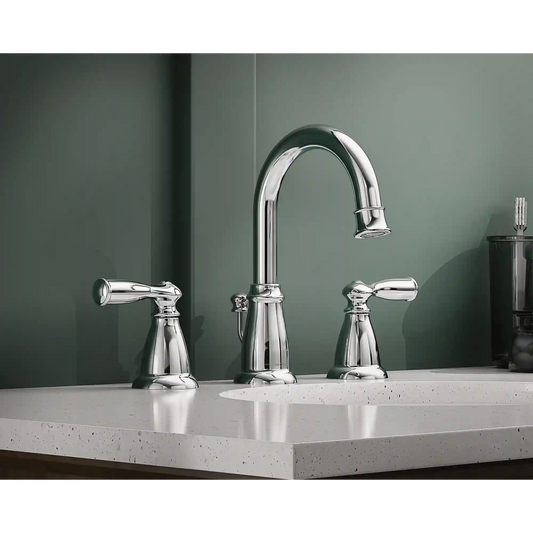 Banbury Two-Handle High Arc Bathroom Faucet